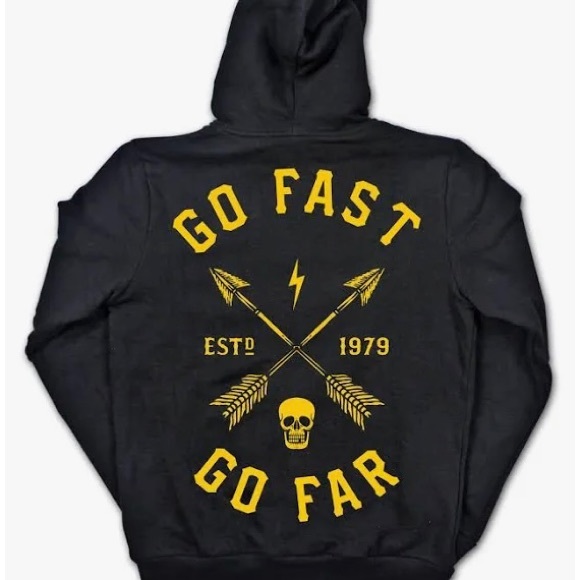 Zip up hoodie sweater. Never worn. Brand new. Never washed. Lords of Gastown. - Picture 3 of 5